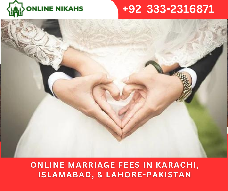 Online Marriage Fees Karachi