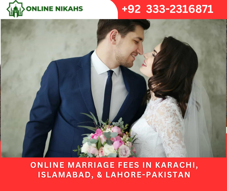 Online Marriage Fees