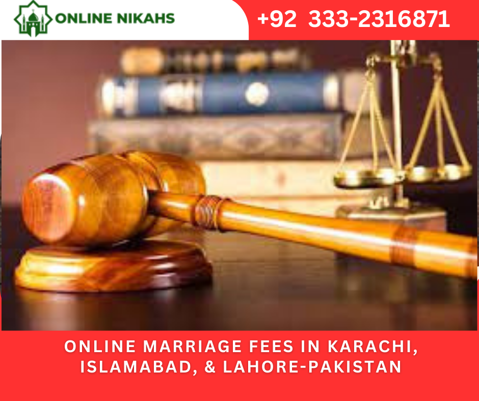 Online Marriage Fees